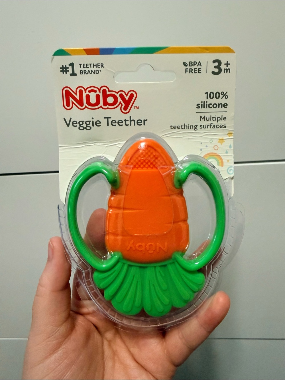 Nuby veggie teether